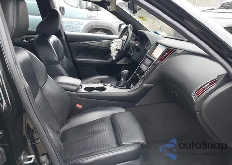 2017 Infiniti Q50 3.0T Premium/3.0T Signature Edition/3.0T Sport from USA, damaged, VIN JN1EV7AR3HM837166